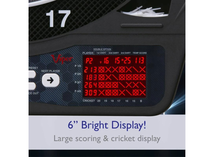 Viper By GLD Ion Illuminated Electronic Dartboard - 42-0003