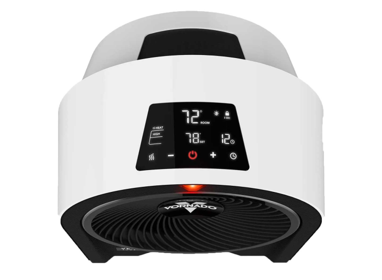 Vornado Velocity 5R Whole Room Space Heater with Auto Climate in White - EH1-0238-43
