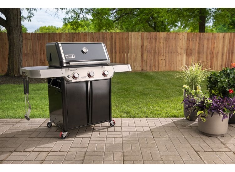 Weber Genesis E-315 Black Liquid Propane Grill Abt