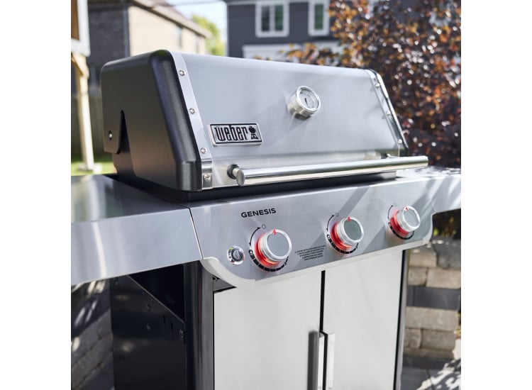 Weber Grill Genesis S-315 Natural Gas In Stainless Steel - 1500569