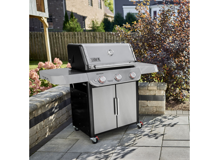 Weber Grill Genesis S-315 Natural Gas In Stainless Steel - 1500569