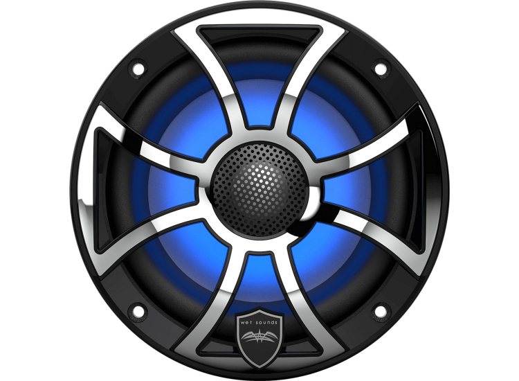 Wet Sounds Marine Coaxial Speakers Revo Series 6.5-Inch (Pair) - REVO 6 XS B SS V3