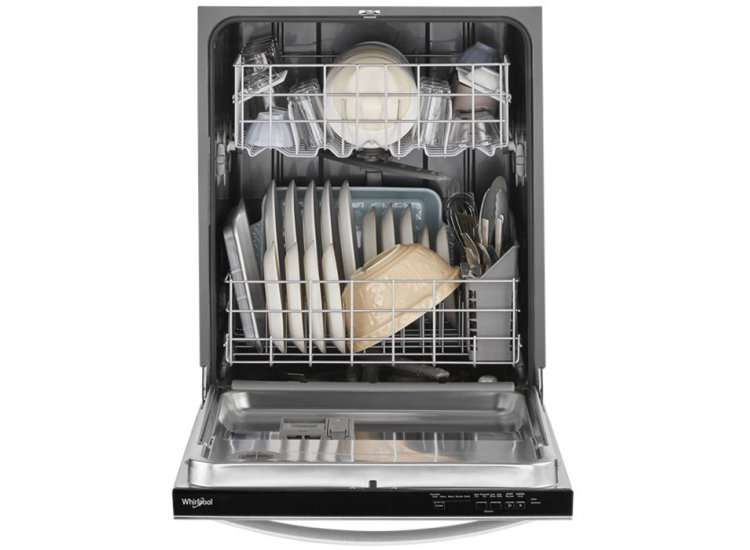 Whirlpool 24" Fingerprint Resistant Stainless Steel Dishwasher With Boost Cycle - WDT540HAMZ