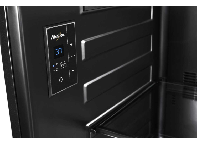 Whirlpool Compact Undercounter Refrigerator 24 Inch in Stainless Steel - WUR35X24HZ