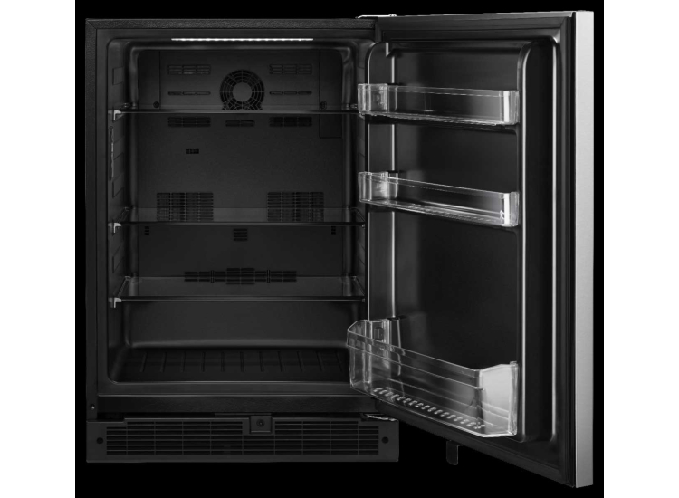 Whirlpool Compact Undercounter Refrigerator 24 Inch in Stainless Steel - WUR35X24HZ