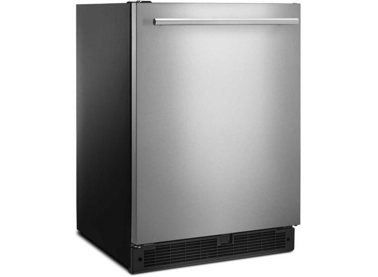 Whirlpool Compact Undercounter Refrigerator 24 Inch in Stainless Steel - WUR35X24HZ