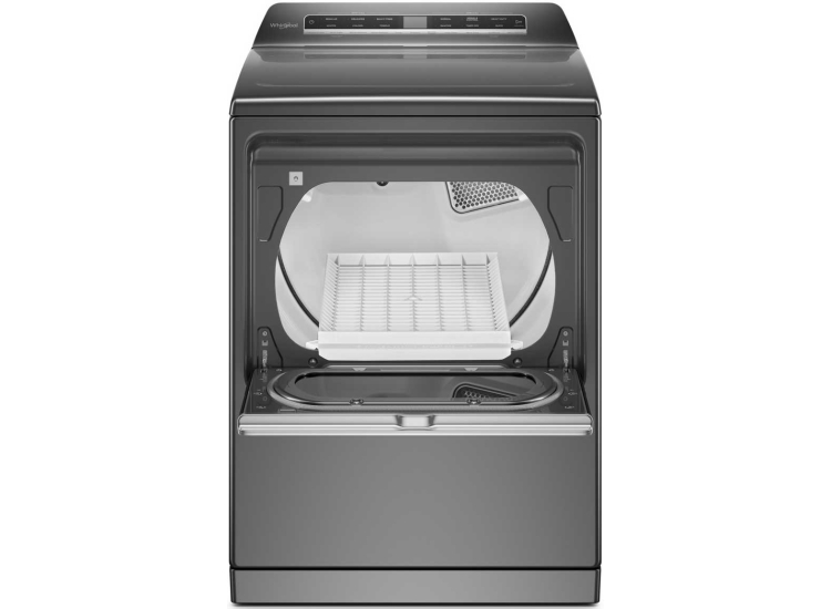 Whirlpool Gas Dryer with Advanced Moisture Sensing 7.4 Cu. Ft. in Chrome Shadow - WGD8127LC