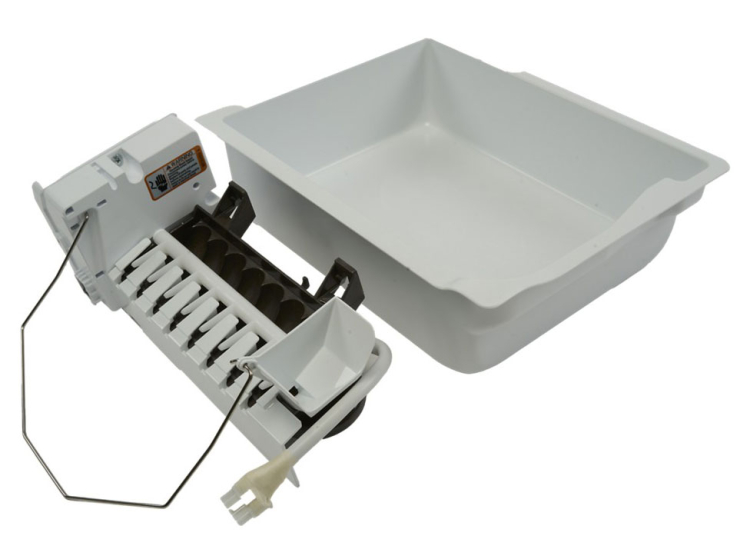 Whirlpool Ice Maker Container Bin 2166261 (Pack Of 2) - OEM Replacement