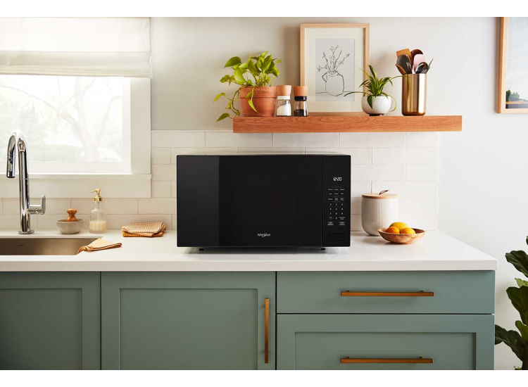 Whirlpool 2.2 Cu. Ft. Countertop Microwave in Black - WMCS7024SB