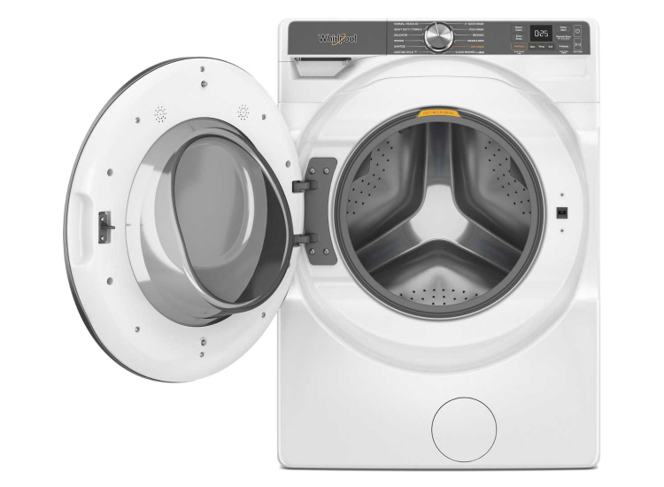 Whirlpool Smart Front Load Washer 5 Cu. Ft. with FreshFlow Vent System in White - WFW6720RW