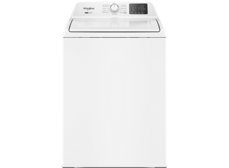 Whirlpool 4.2 - 4.3 Cu. Ft. Top Load Top Load Washer with 2-in-1 Removable Agitator in White - WTW4107SW