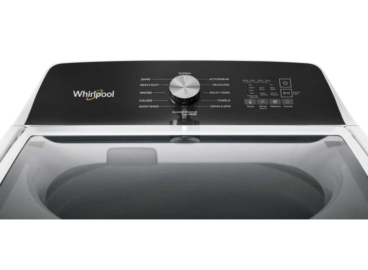 Whirlpool 4.5 Cu. Ft. Top Load Washer with Built-In Faucet in White - WTW5025SW