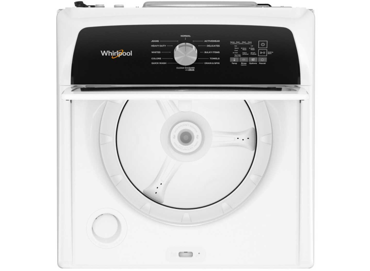 Whirlpool 4.5 Cu. Ft. Top Load Washer with Built-In Faucet in White - WTW5025SW