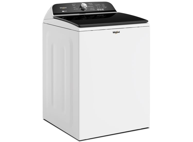 Whirlpool 5.2-5.3 Cu. Ft. Top Load Washer with Removable Agitator in White - WTW6157PW