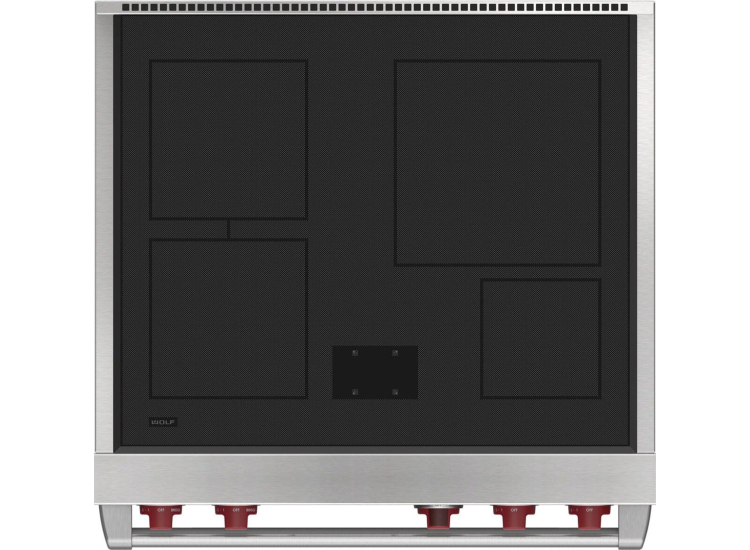 Wolf Modelnumber R304 Wolf Professional Induction Range 30-Inch in Stainless Steel - IR30451/S/P