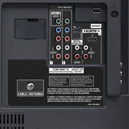 Abt - Sony 52" BRAVIA V Series Black LCD Flat Panel HDTV - Larger Images