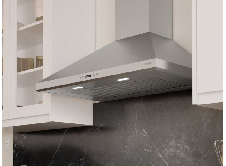 Zephyr Siena Wall Range Hood 36-Inch in Stainless Steel - ZSIE36DS
