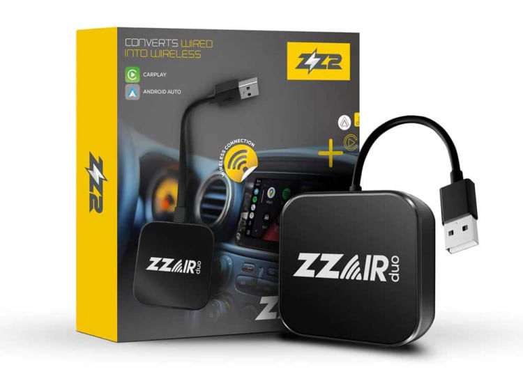 POIBNZ Adattatore Carplay Wireless per Suzuki Swift 2018-2023, CarPlay Android Auto Wireless Adapter Converti Wired in Wireless, 2 in 1 Dongle Plug & Play Stabile POIBNZ Adattatore Carplay Wireless per Suzuki Swift 2018-2023, CarPlay Android Auto Wireless Adapter Converti Wired in Wireless, 2 in 1 Dongle Plug & Play Stabile