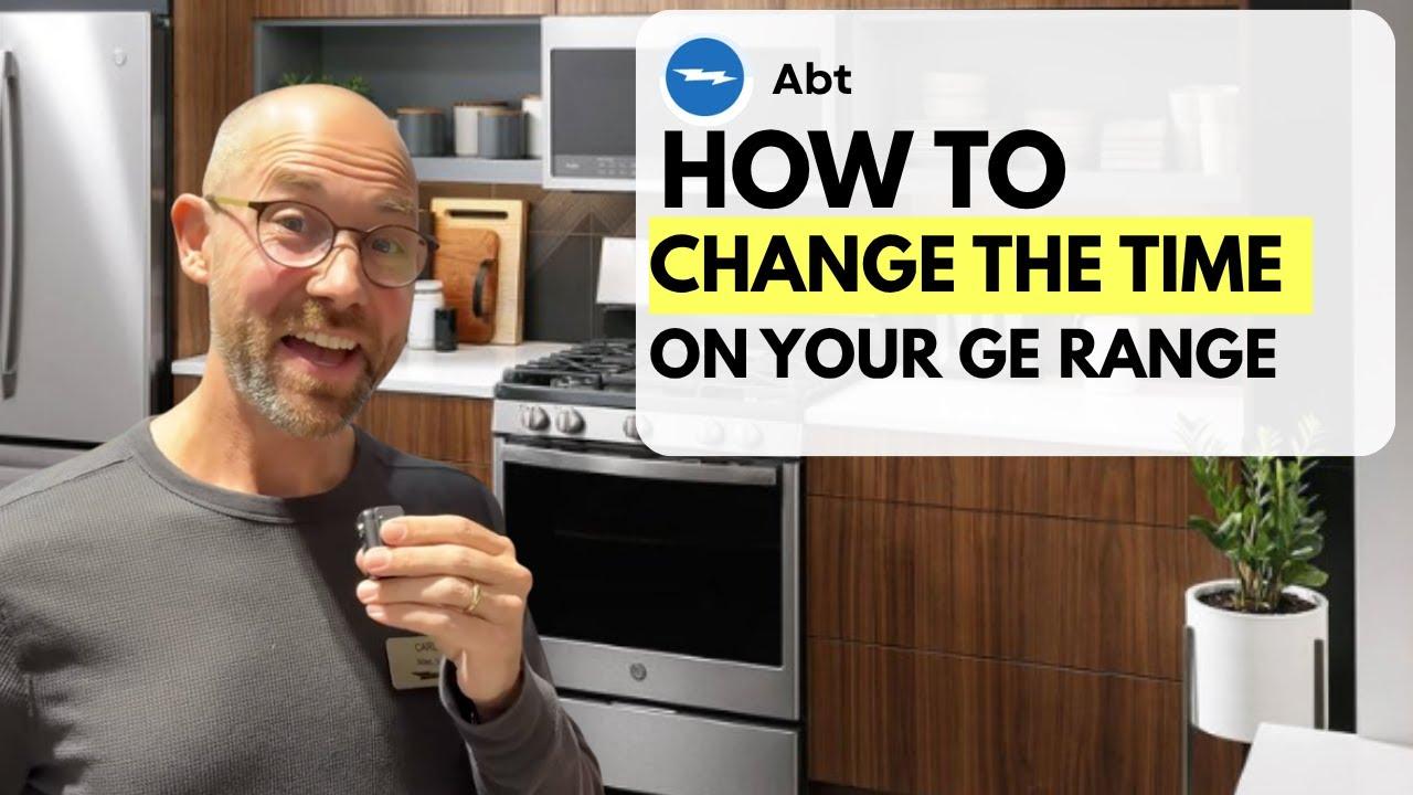 How to Change the Time on GE Stove: Quick and Easy Guide