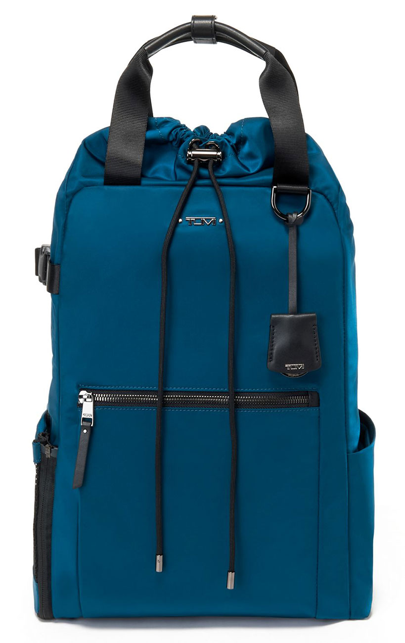 TUMI Voyageur Turquoise Fern Drawstring 