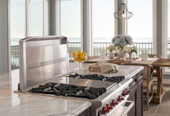 downdraft kitchen exhaust