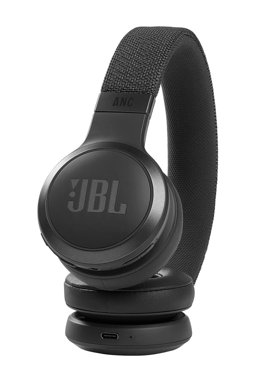 JBL LIVE 460NC Black On-Ear Headphones - JBLLIVE460NCBLKAM | Abt