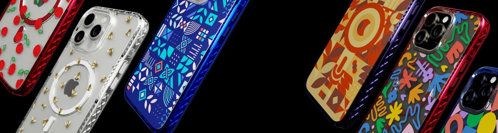 Various cell phone cases