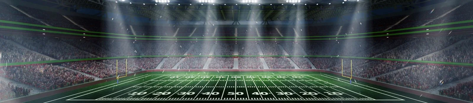 Stylized background of football field