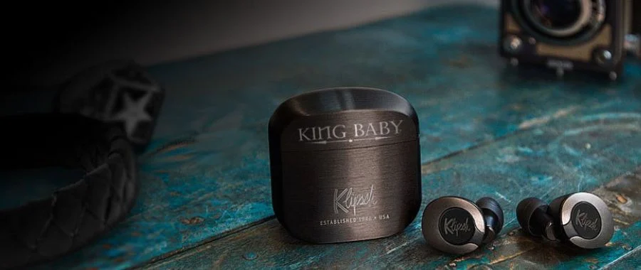 A personalized wireless earbud case.