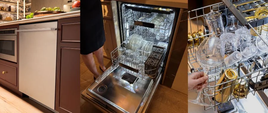 Monogram’s new dishwasher shown at KBIS 2026.