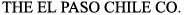 El Paso Chile Company Logo