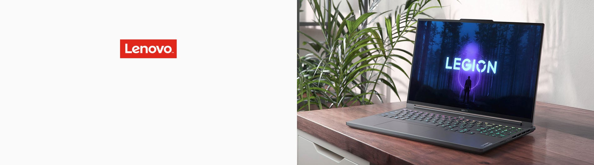 Laptop on table