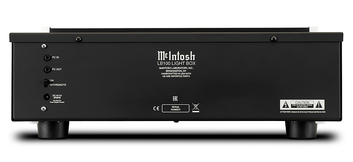 McIntosh Light Box Black Audio Amplifier - LB100M | Abt