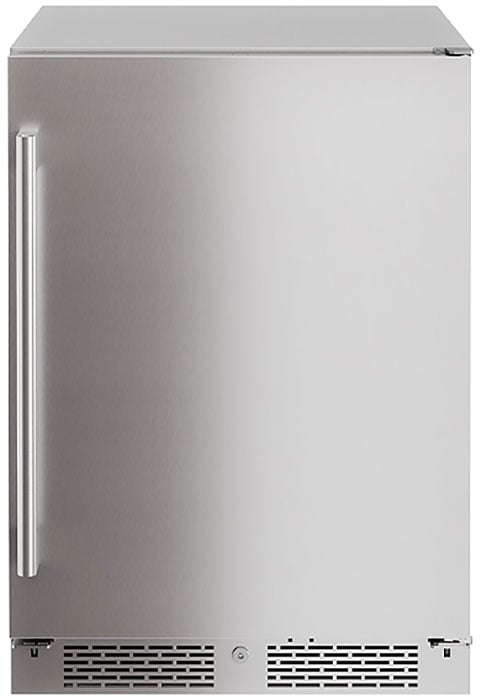 Zephyr Presrv 5.6 Cu. Ft. Outdoor Single Zone Beverage Cooler 24-Inch Wide in Stainless Steel