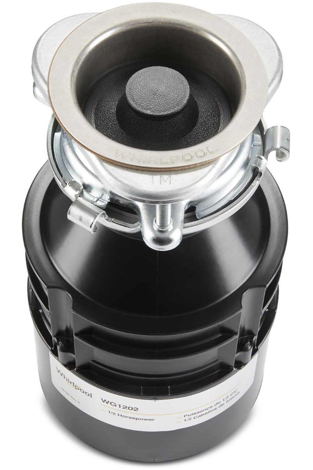 Whirlpool 1/2 HP In-Sink Garbage Disposal - WG1202XH