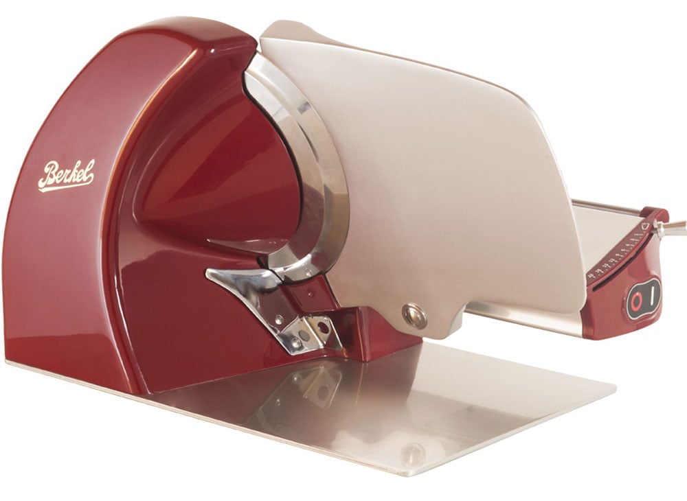 Berkel Home Line 250 Electric Food Slicer, 10-Inches Blade - Red