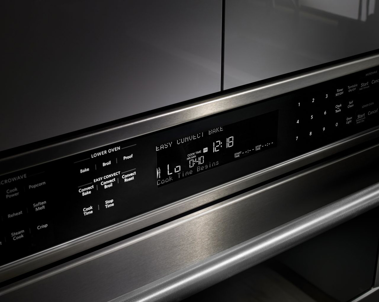 KitchenAid 30" Black Stainless Wall Oven KOCE500EBS
