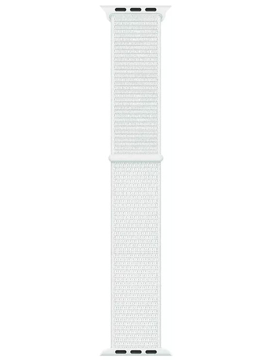 Abt 38/40/41/42mm White Luminous Nylon Apple Watch Sport Loop Band