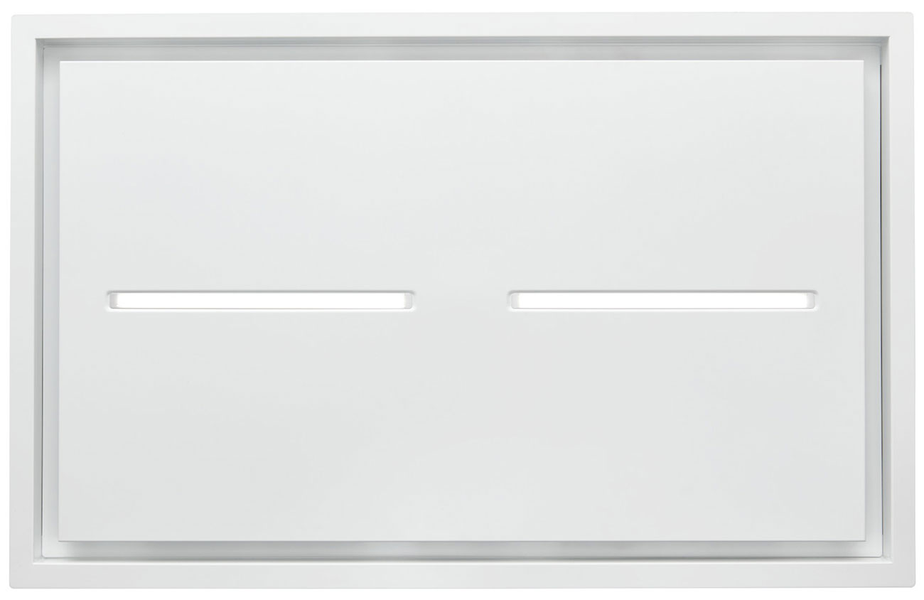 Best HCB1 Series 43" White Ceiling Mounted Range Hood With LED Light