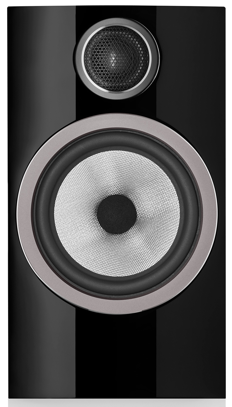 Bowers & Wilkins 700 Series 706 S3 Gloss Black 2-Way Bookshelf Speakers (Pair)