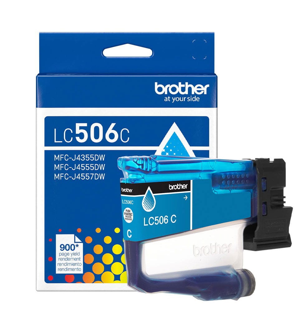 Photos - Ink & Toner Cartridge Brother Standard Yield Cyan Ink Cartridge LC506CS 
