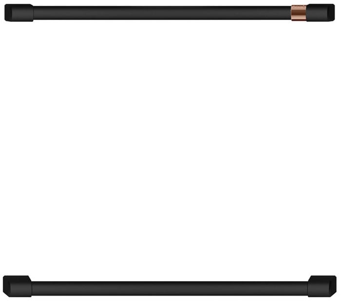 Cafe Flat Black Wall Oven Handle Kit