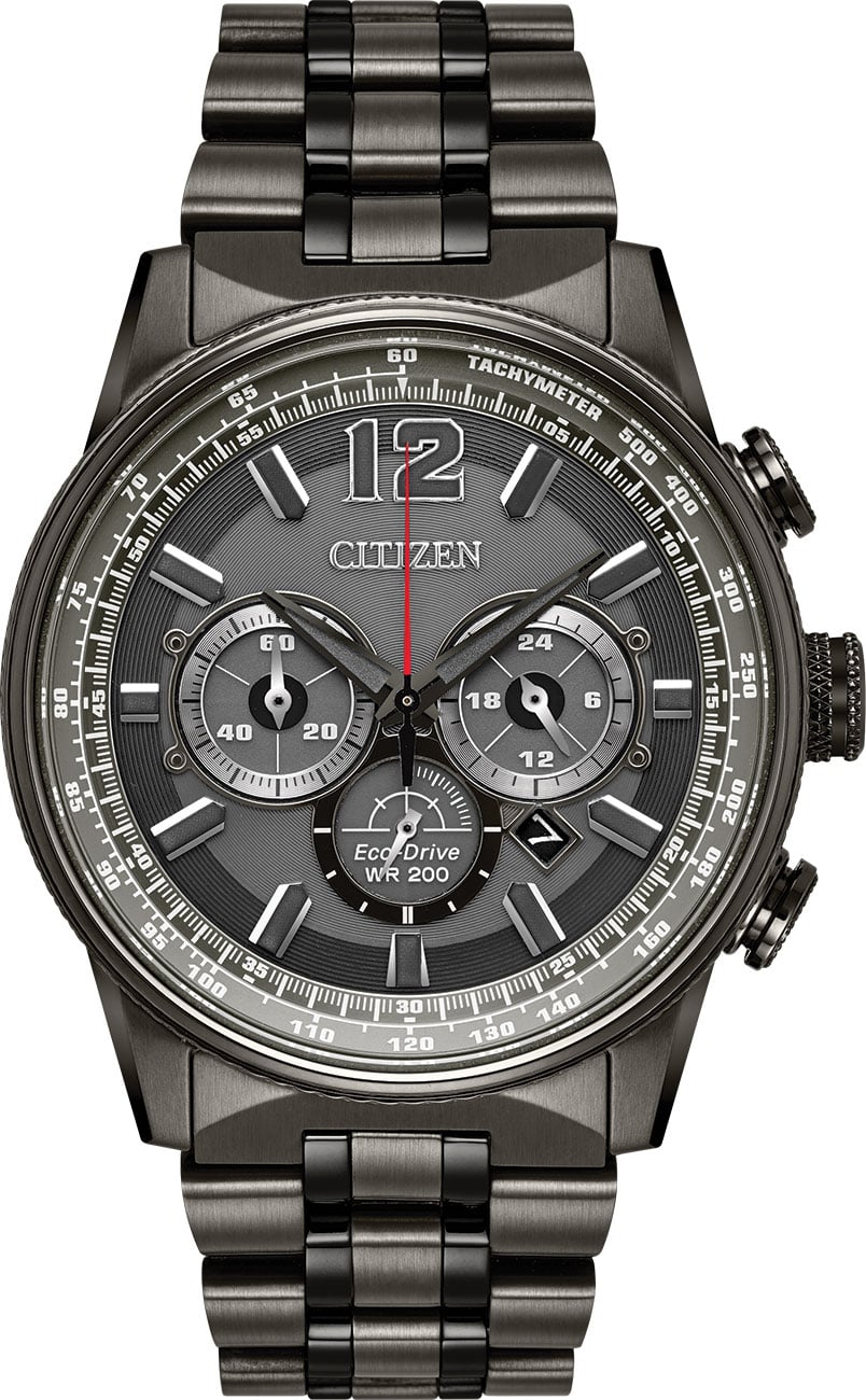 Citizen Eco-Drive Nighthawk Mens Watch - CA4377-53H