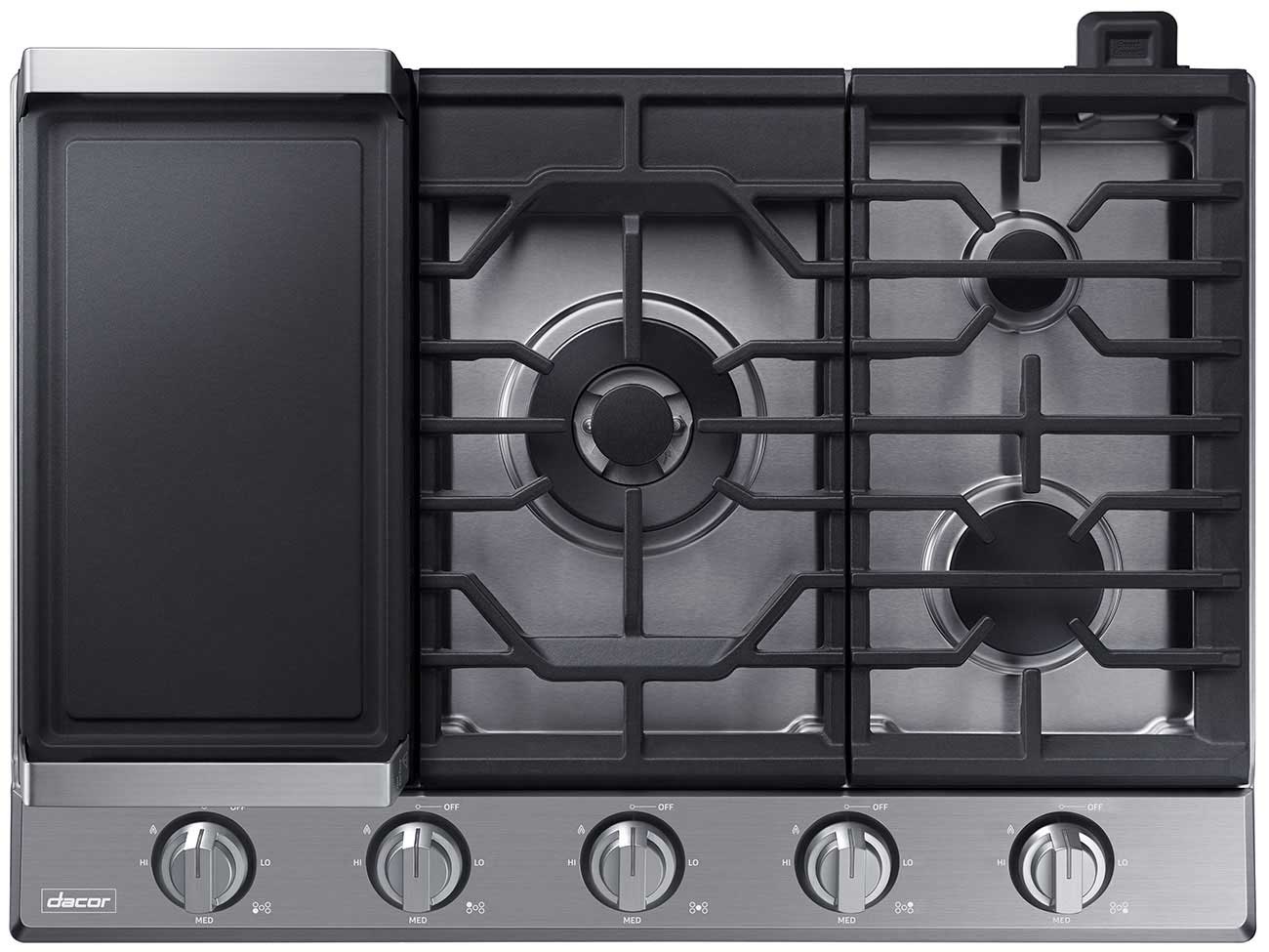 Dacor 30" Stainless Gas Cooktop DTG30P875NS/DA/NG Abt