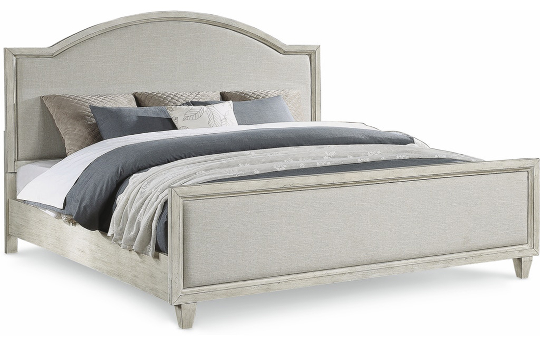 Flexsteel Newport Collection Upholstered King Bed Abt