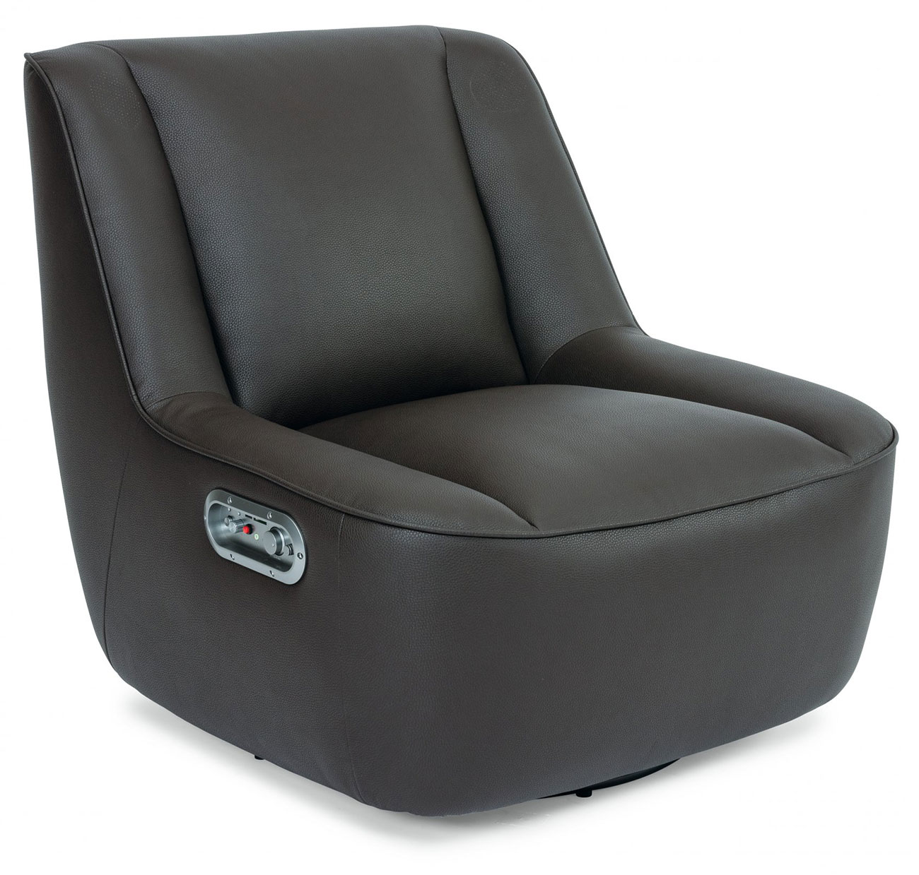 Flexsteel Status Black Fabric Media Chair 135611P77100