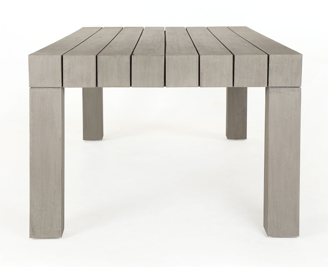 Four Hands Solano Collection Weathered Grey Sonora Outdoor Dining Table -  JSOL-055