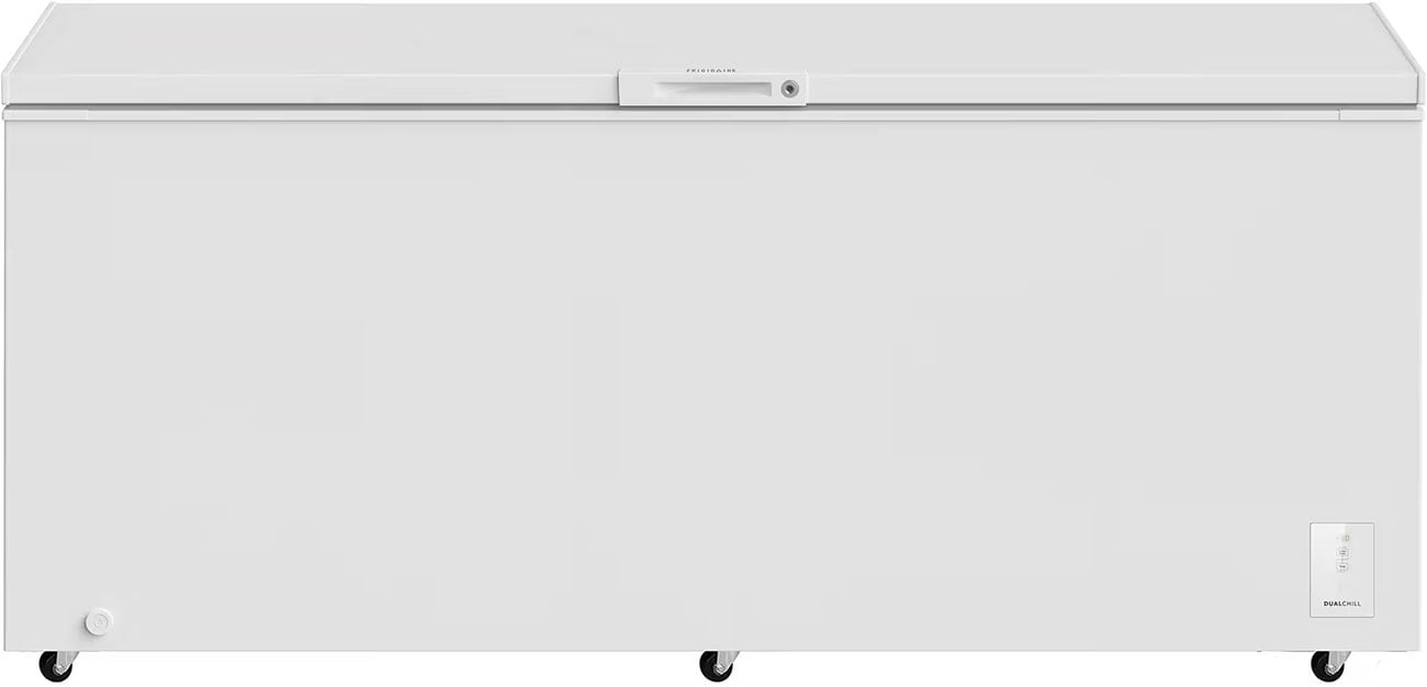 Frigidaire 25 Cu. Ft. Garage Ready Chest Freezer in White