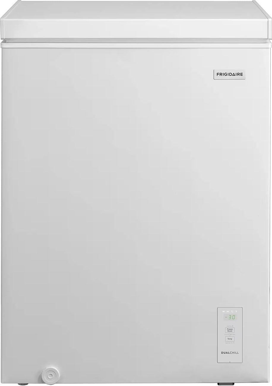 Frigidaire 5 Cu. Ft. Garage Ready Chest Freezer in White