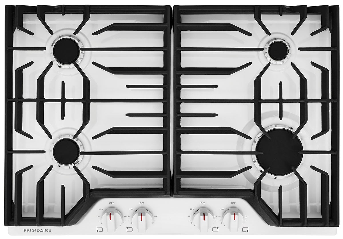 Frigidaire ADA 30" White Gas Cooktop